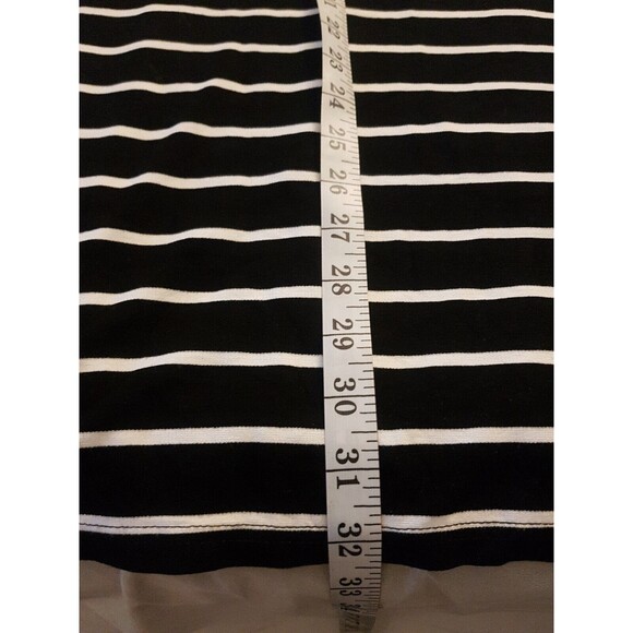 Old Navy Womens Dress Sz Small Striped Ruffle Preppy Punk Gothic Emo Skater - Picture 12 of 14